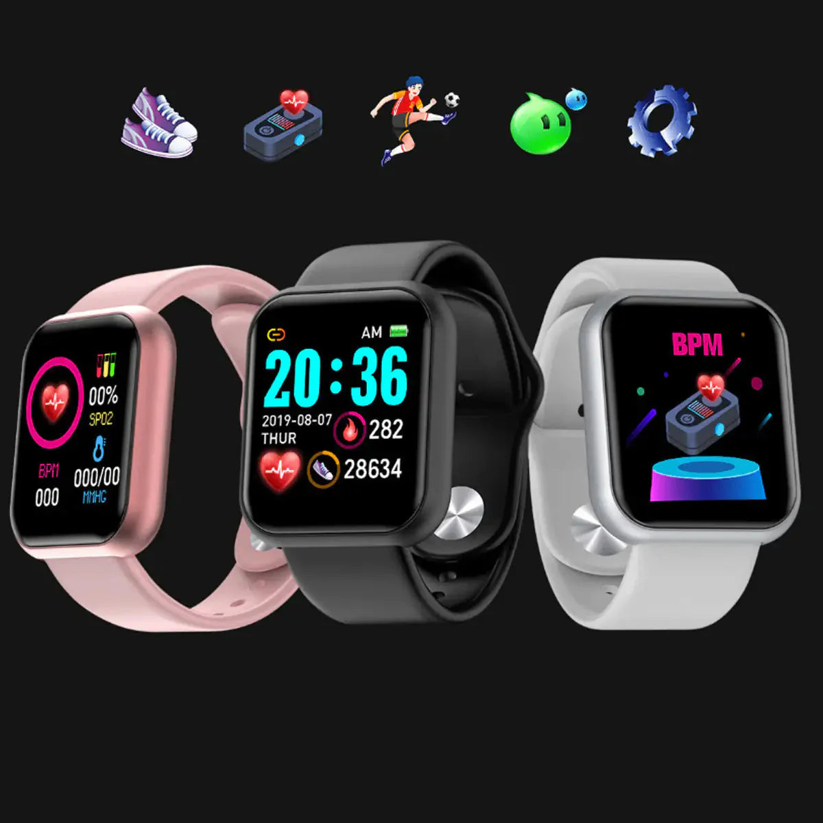 Activa Smart Watch For Goal Setters Anti Spier