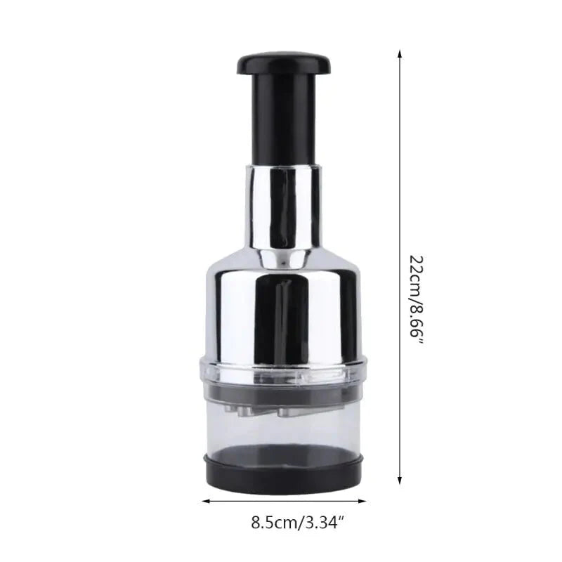 Vegetable Fruit Salad Onion Garlic Food Hand Chopper Cutter Slicer Peeler Dicer Anti Spier