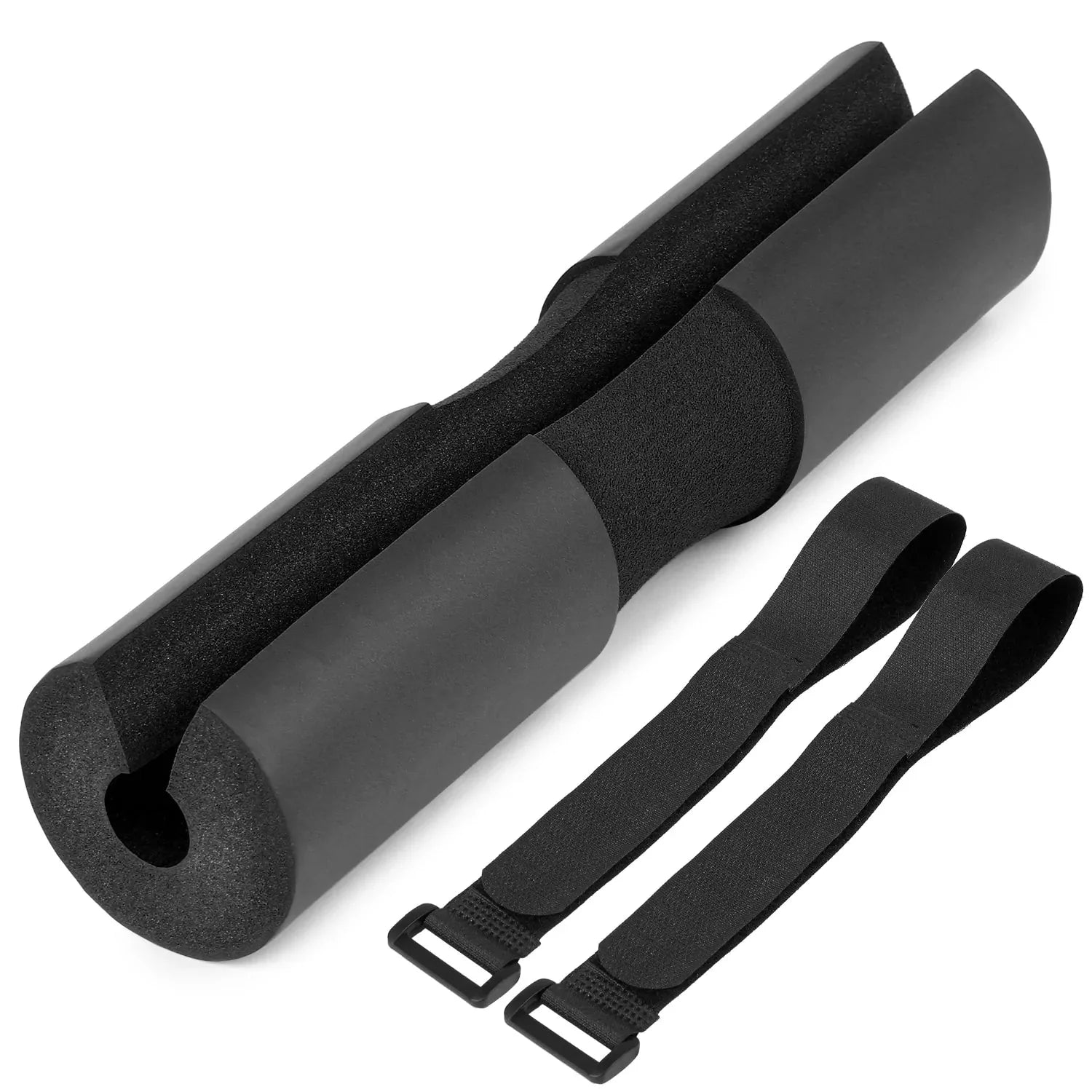 Barbell Squat Pad with Fixing Straps for Weightlifting Anti Spier