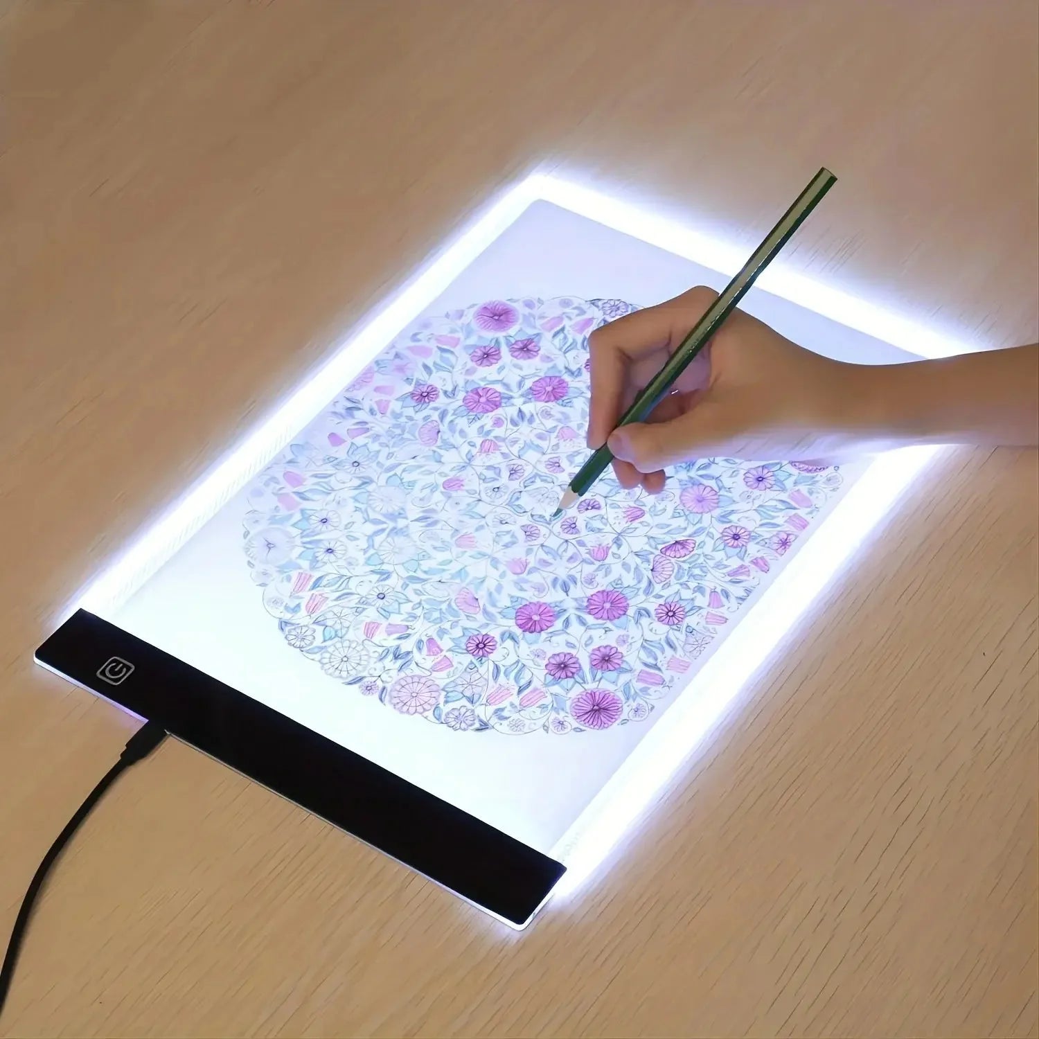 Dimmable LED Drawing Pad: Creative Kids' Gift Anti Spier