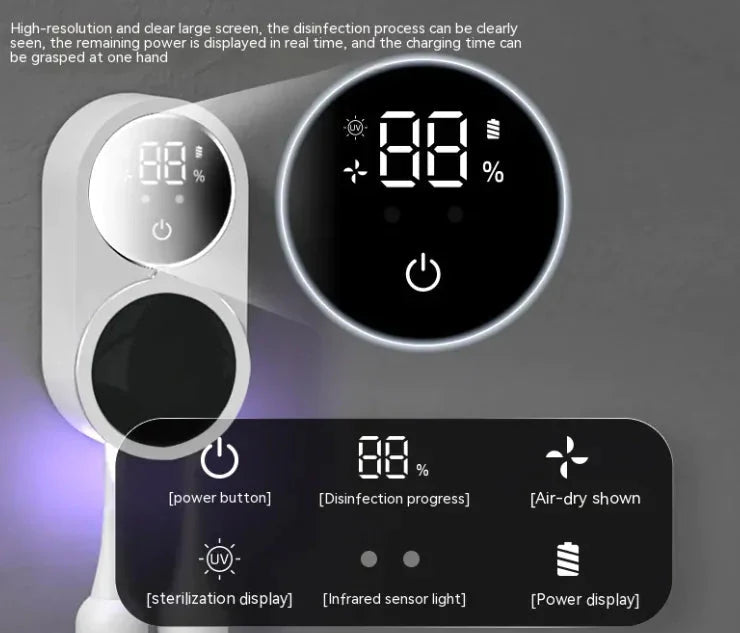 Toothbrush Sterilizer Anti Spier