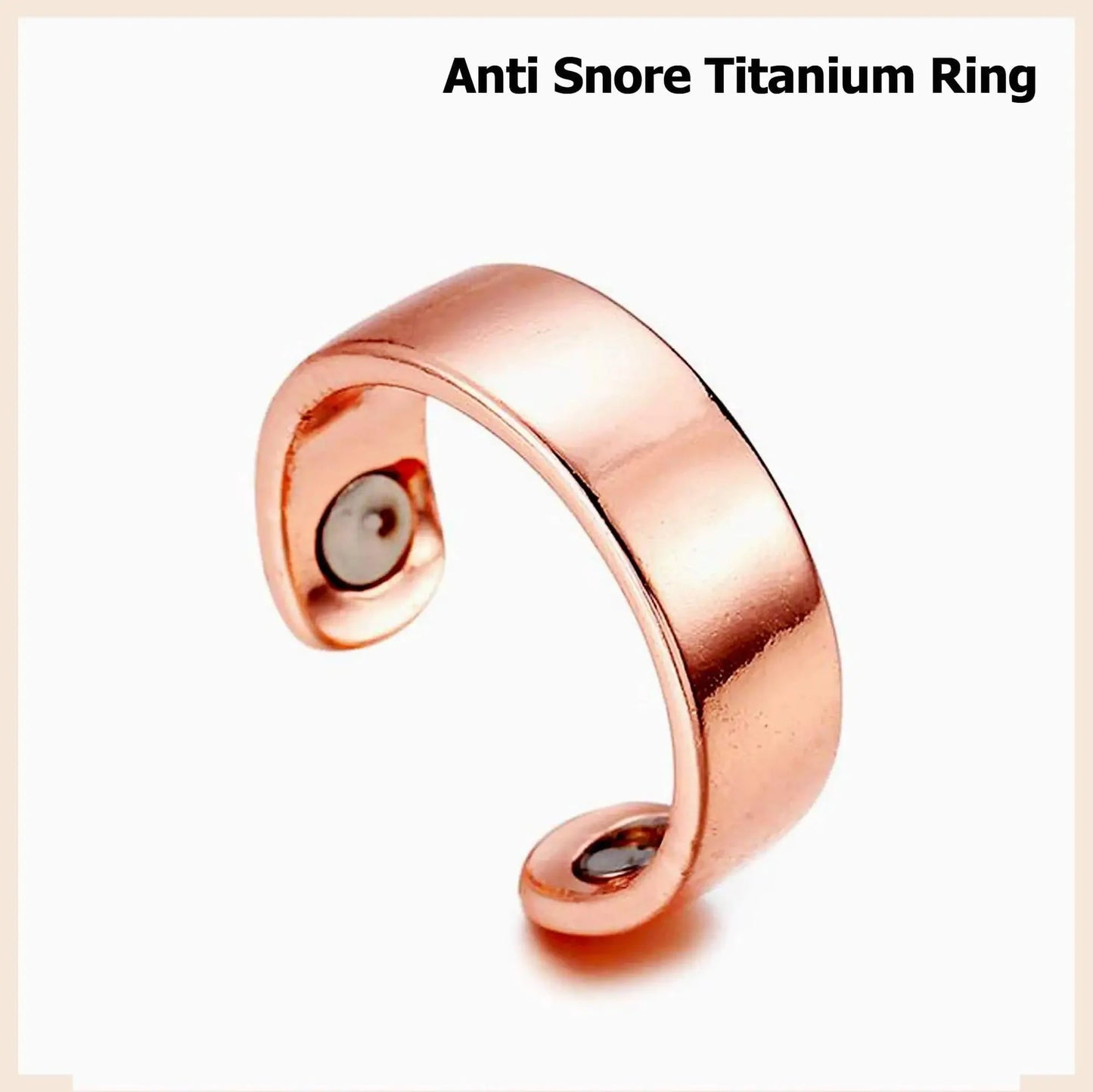 Anti Snore Titanium Ring Anti Spier