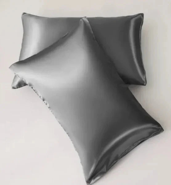Silk-like Solid Color Pillowcase Anti Spier