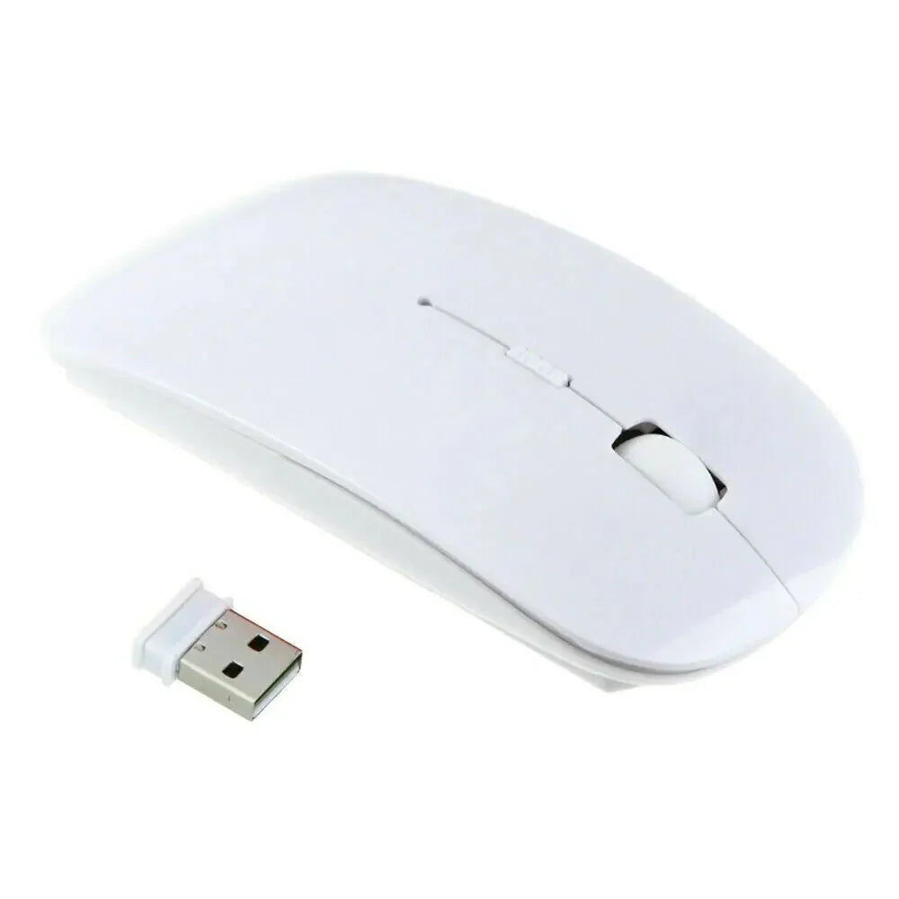 2.4GHz USB Wireless Optical Mouse Mice For Apple Mac Macbook Pro Air PC Anti Spier