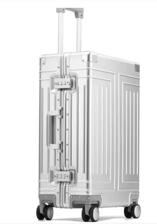 Aluminum Magnesium Alloy Trolley Case Anti Spier