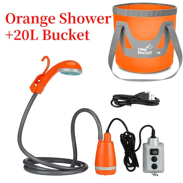 Rechargeable Outdoor Shower Anti Spier