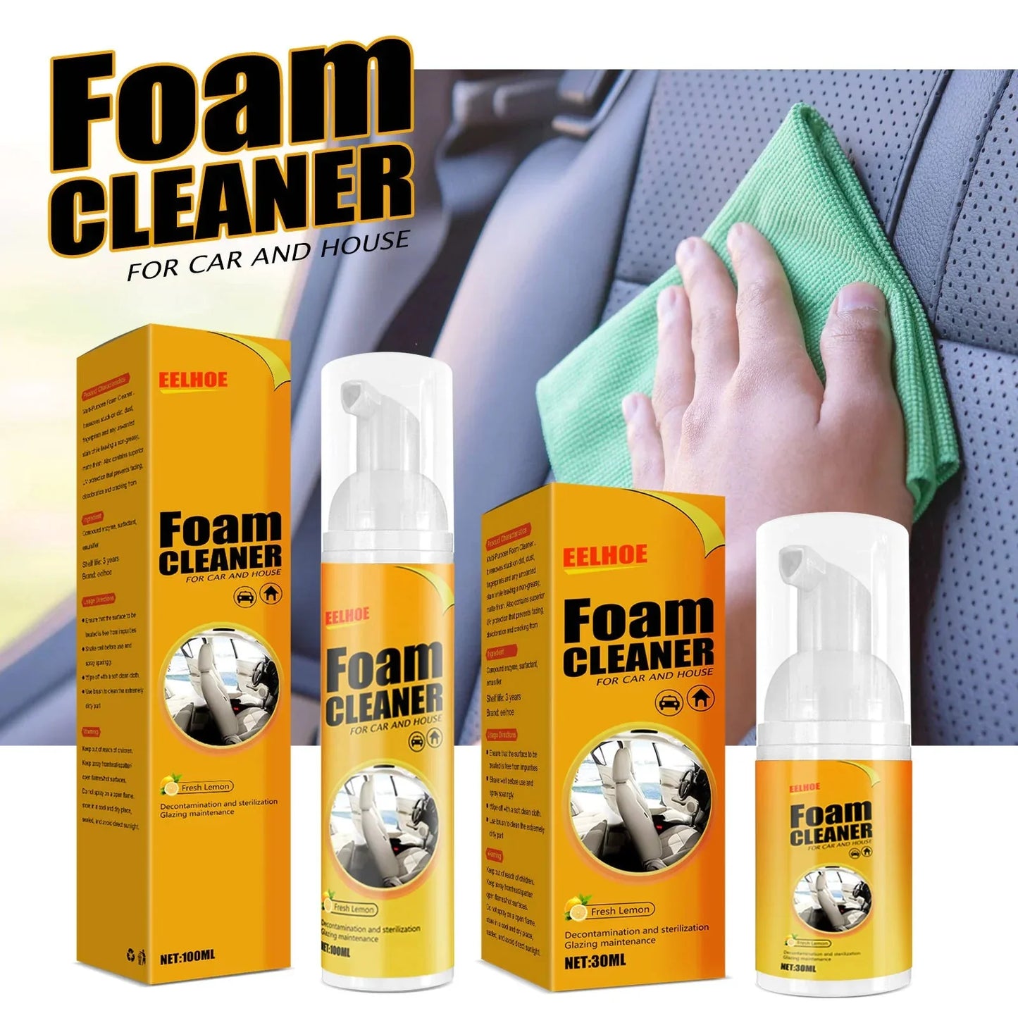 Multifunctional Foam Cleaner Anti Spier