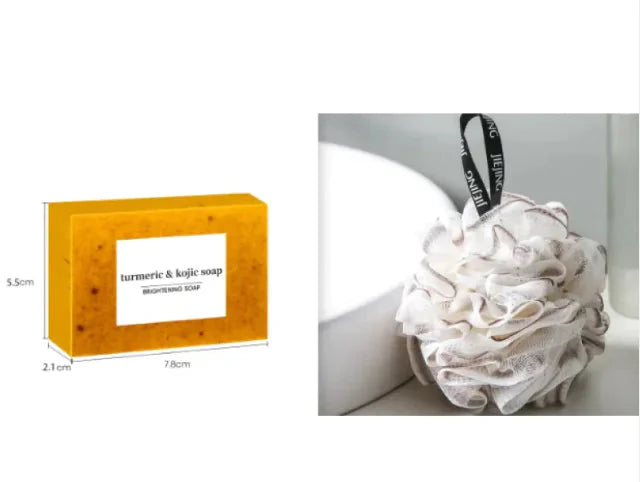 Turmeric & Lemon Kojic Acid Handmade Soap Anti Spier
