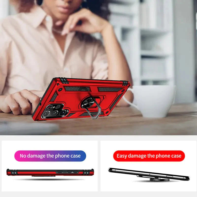 Shockproof Amour Samsung Phone Case Anti Spier