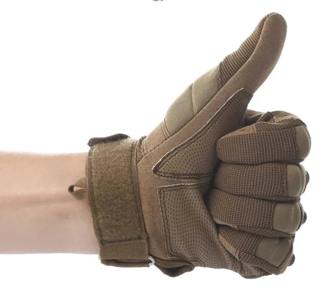 Tactical Motorcycle Motocross Full Finger Gloves Motorbike Riding Racing Mittens Anti Spier