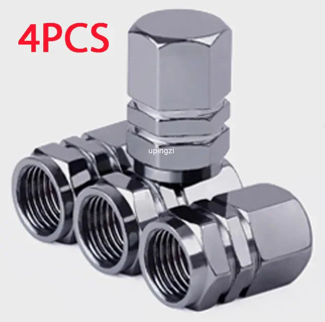 Aluminum Alloy Car Wheel Tire Valve Caps Anti Spier
