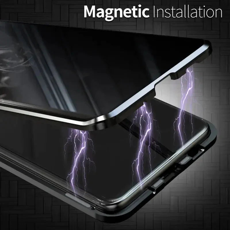 Full Privacy Protection Magnetic Case Samsung Anti Spier