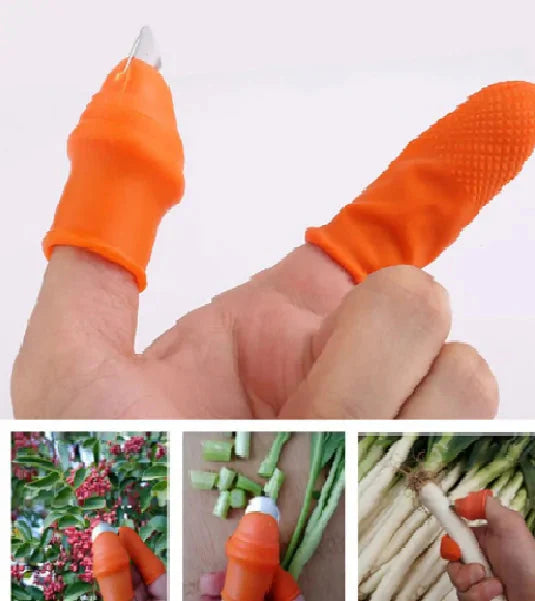 Silicone Finger Plant Cutter Anti Spier