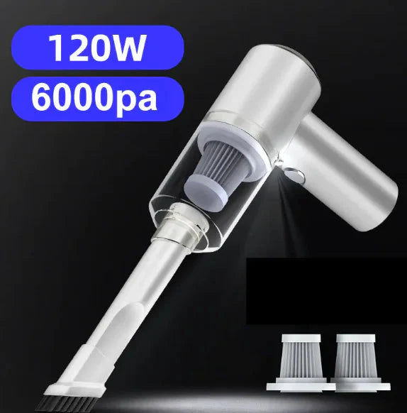Car Vacuum Cleaner 120W Car Wireless Anti Spier