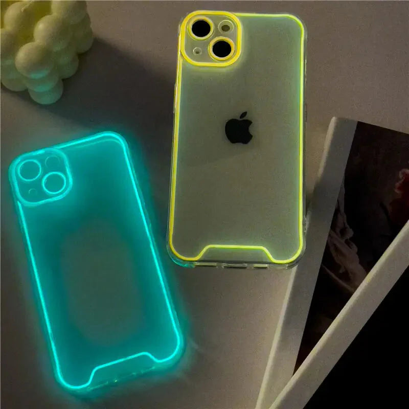 Soft Silicone Case with Night Light Anti Spier
