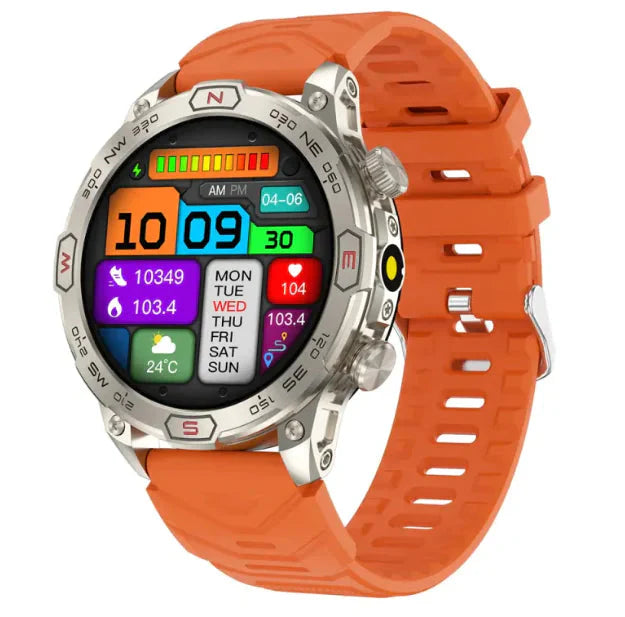 Smartwatch with AMOLED Display Anti Spier