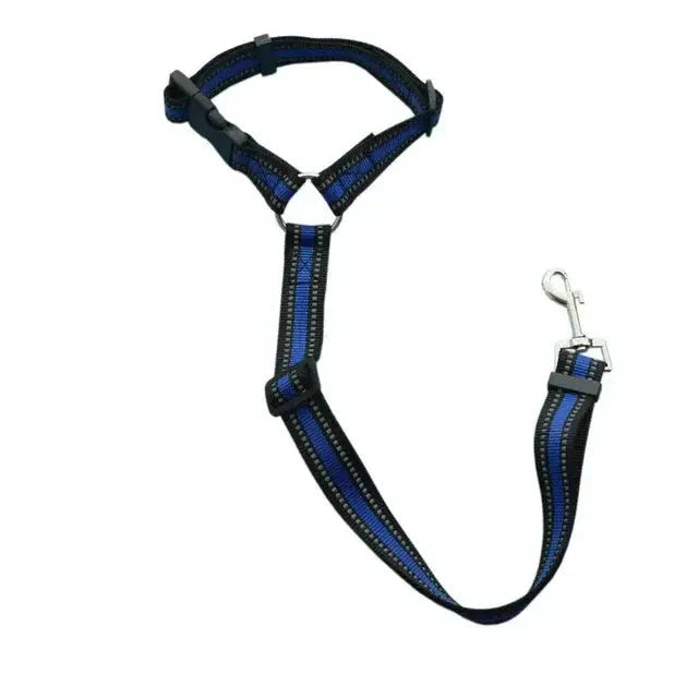 Pet Car Seat Belt & Harness Safety And Style Anti Spier