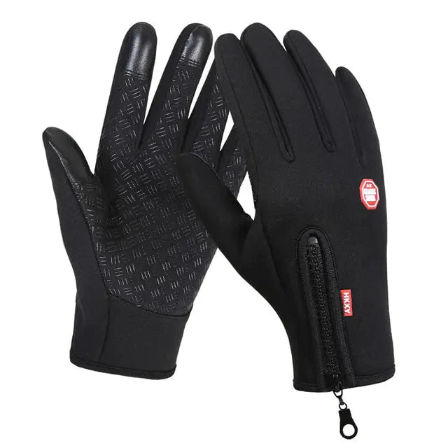 Unisex Touchscreen Thermal Full Finger Gloves Anti Spier