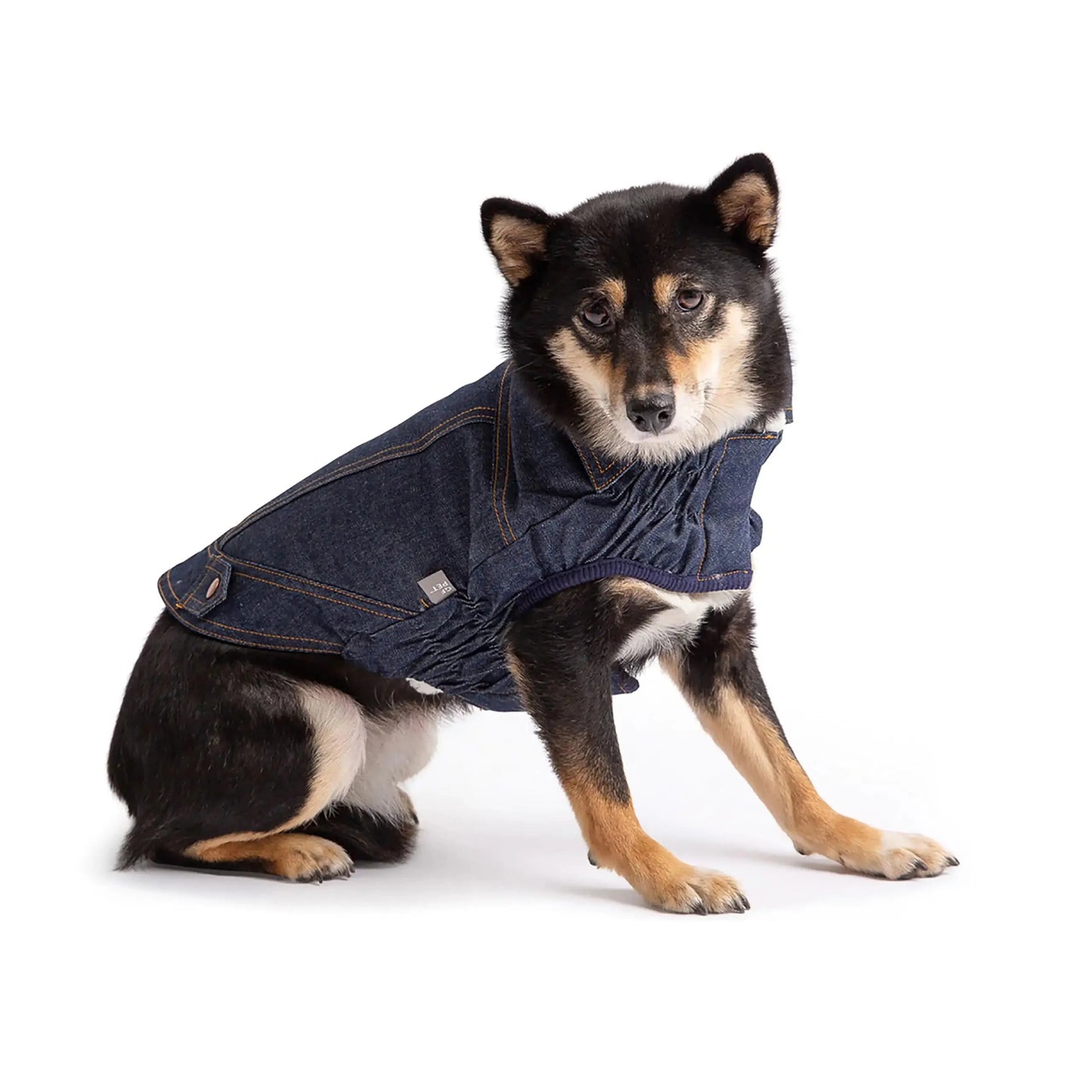 Elasto-Fit Denim Dog Jacket Anti Spier