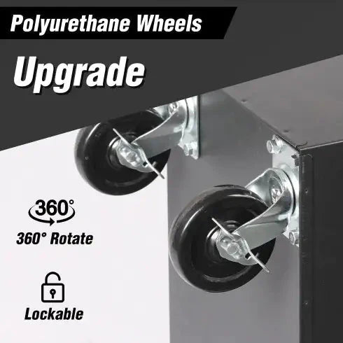 Rolling Tool Chest With 7-Drawer Tool Box With Wheels Multifunctional Tool Cart Mechanic Tool Storage Cabinet For Garage, Warehouse, Workshop, Repair Shop Anti Spier