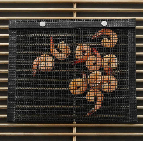 Non-Stick BBQ Mat and Mesh Grilling Bags Anti Spier