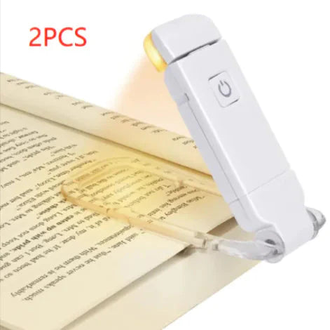 USB Rechargeable LED Clip-On Reading Light Anti Spier