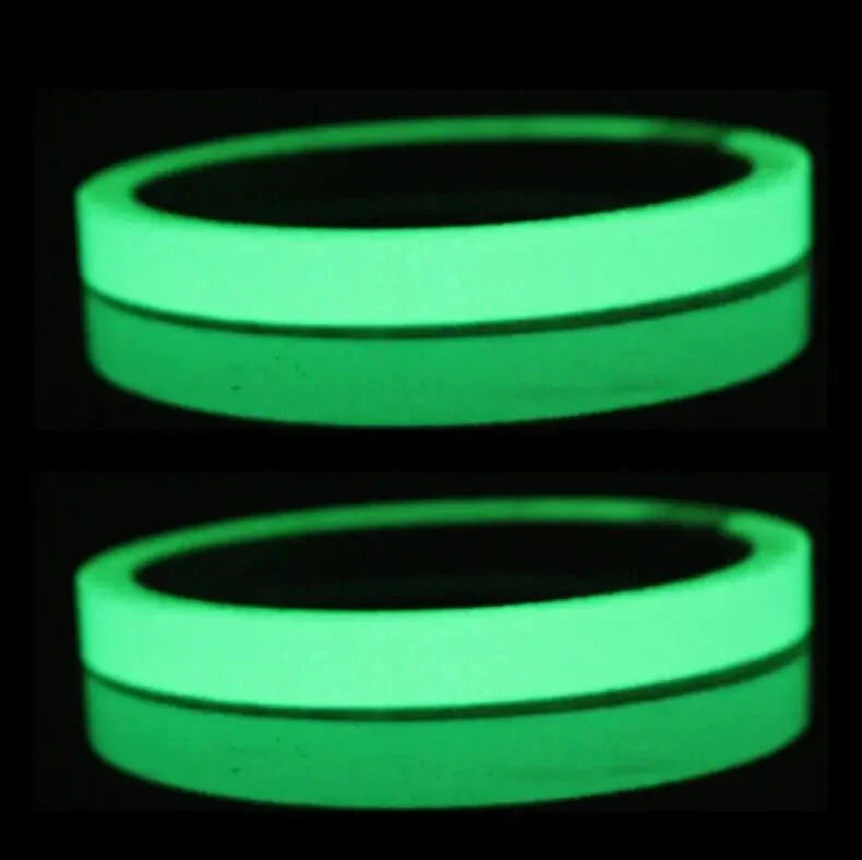 2PC Luminous Tape Self Adhesive Glow In The Dark Wall Sticker Fluorescent Light Anti Spier