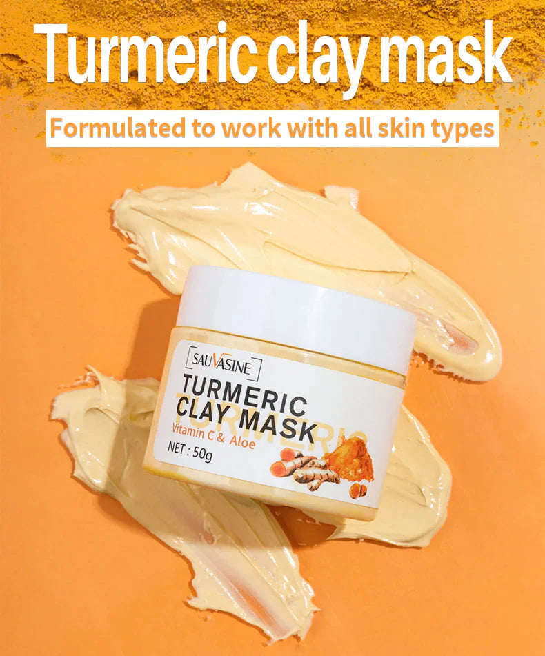 Turmeric Clay Mask Hydrating Moisturizing Anti Spier