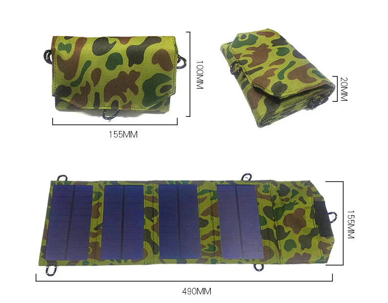 Portable Folding Rechargeable Power Bank Anti Spier