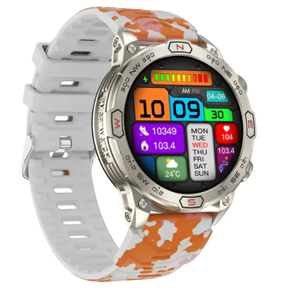 Smartwatch with AMOLED Display Anti Spier