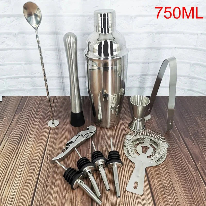1-12 pcs Cocktail Shaker Set Anti Spier