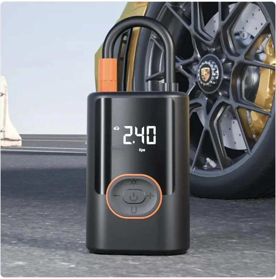High-Pressure Car Inflator with Fast Charging Anti Spier