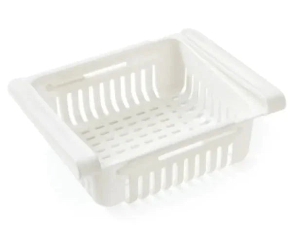 Refrigerator Telescopic Storage Basket Anti Spier