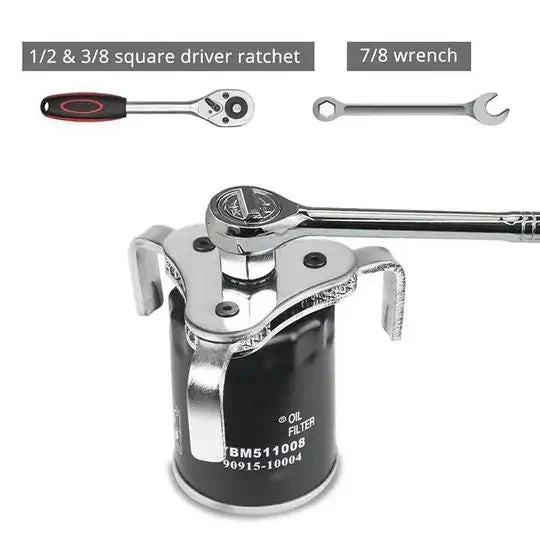 Adjustable Oil Filter Wrench Anti Spier