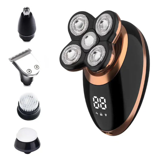 Smart LED Display Electric Hair Clipper for Men Anti Spier
