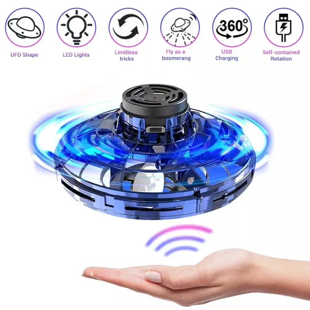Magic Flying Drone UFO Flying Spinner Anti Spier