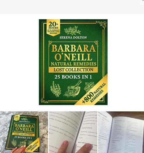 Barbara O'Neill Natural Remedies Collection Book (One) Anti Spier