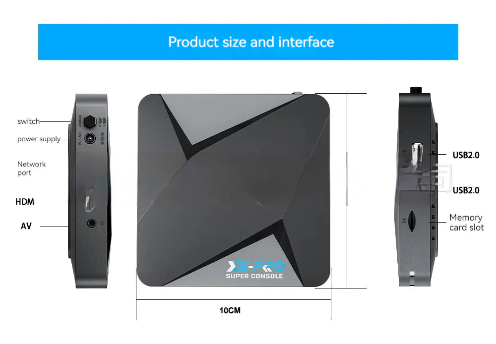 Home Entertainment Hub X-2 Anti Spier