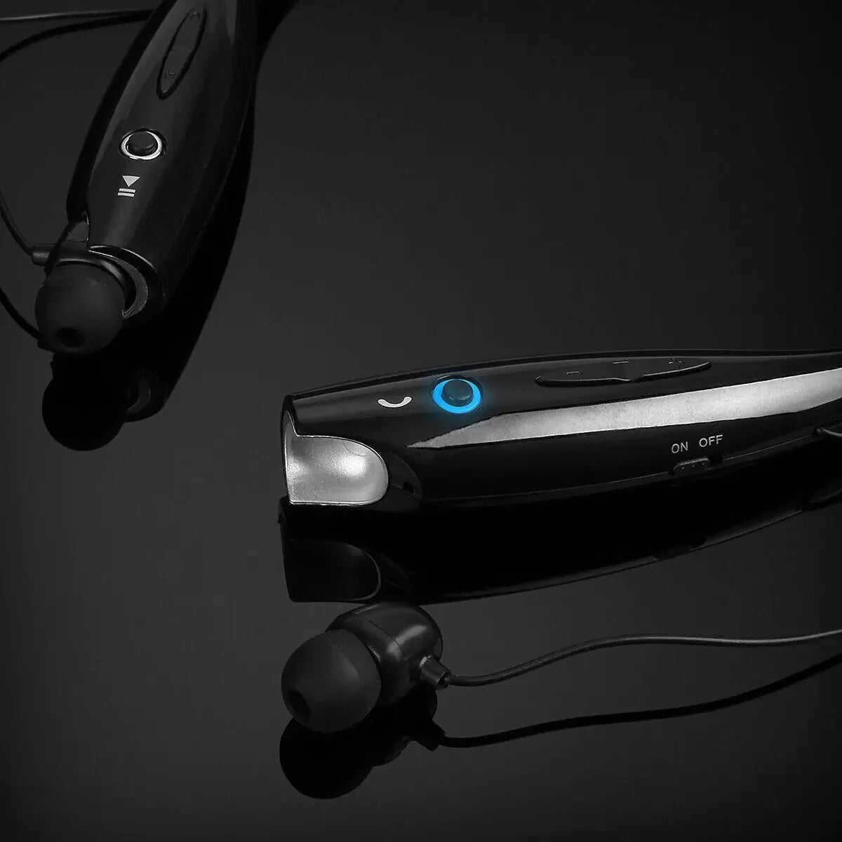 Bluetooth Neckband Wireless Headphones Mic Headset Stereo Earbuds Earphone Anti Spier