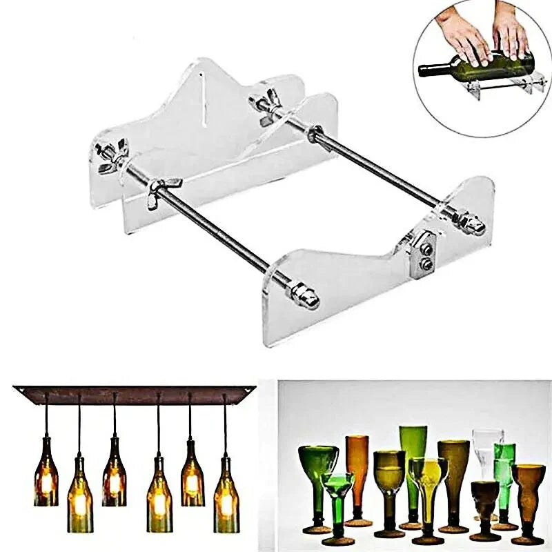 Glass Bottle Cutter Kit Beer Wine Jar DIY Cutting Machine Craft Recycle Tools US Anti Spier