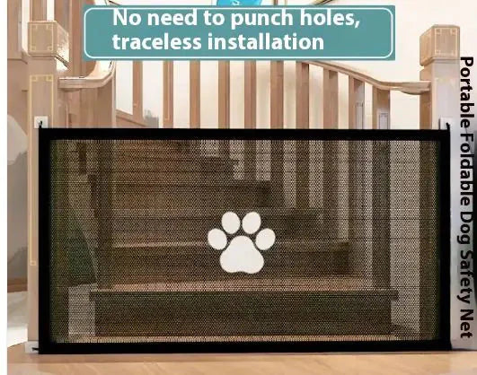 Safety Pet Gate for Dogs and Cats Anti Spier
