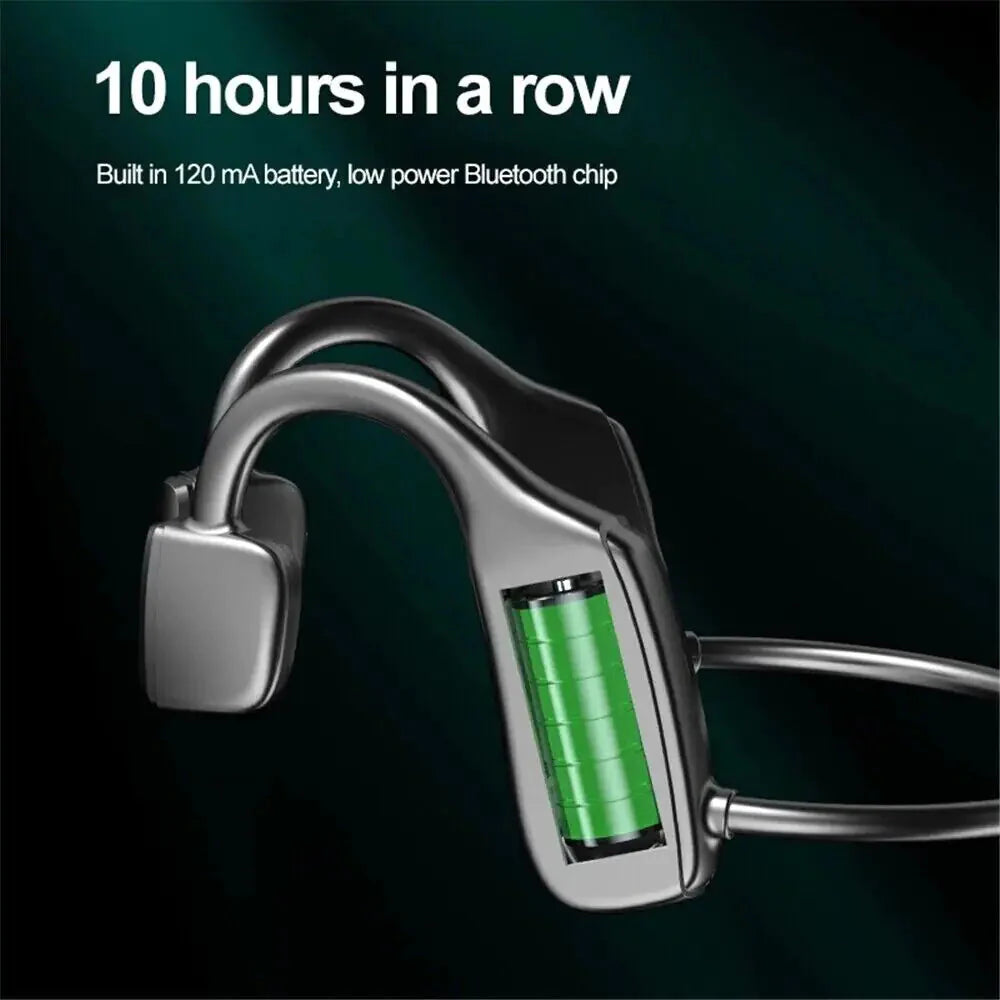Bone Conduction Headphones Bluetooth 5.1 Wireless Headset Earbuds Outdoor Sport Anti Spier