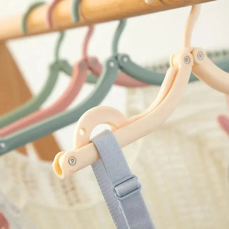 Multi-Functional Folding Clothes Hanger Anti Spier