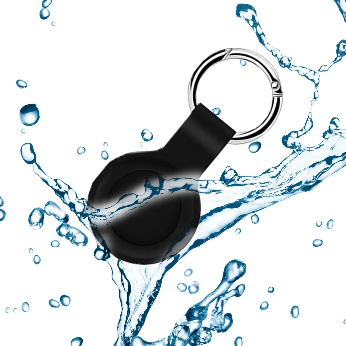 Silicone Airtag Keychain Case Anti Spier