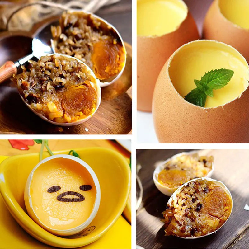 Stainless Steel Egg Topper Cutter Anti Spier