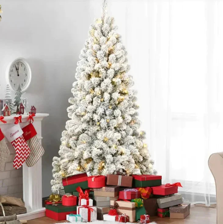 Frost Glow 5ft Flocked Tree Anti Spier