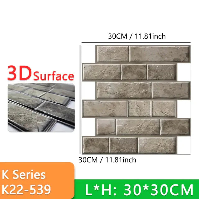 Thick Self-Adhesive Marble Floor Stickers Anti Spier