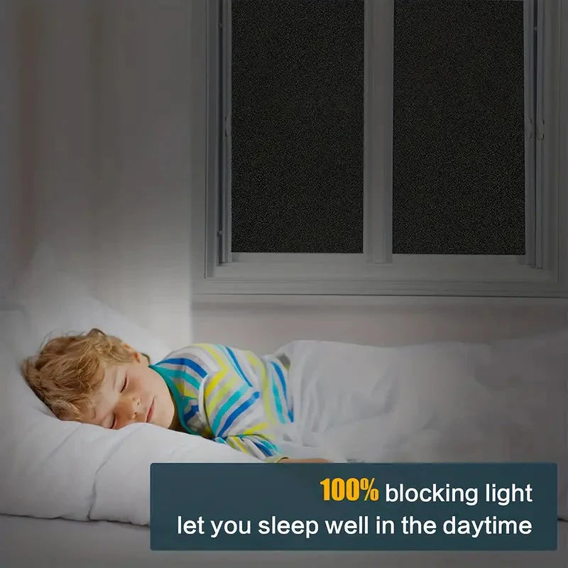 Frosted Static Cling Window Film for Home & Office Anti Spier