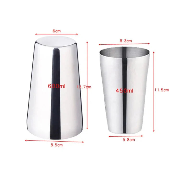 1-12 pcs Cocktail Shaker Set Anti Spier