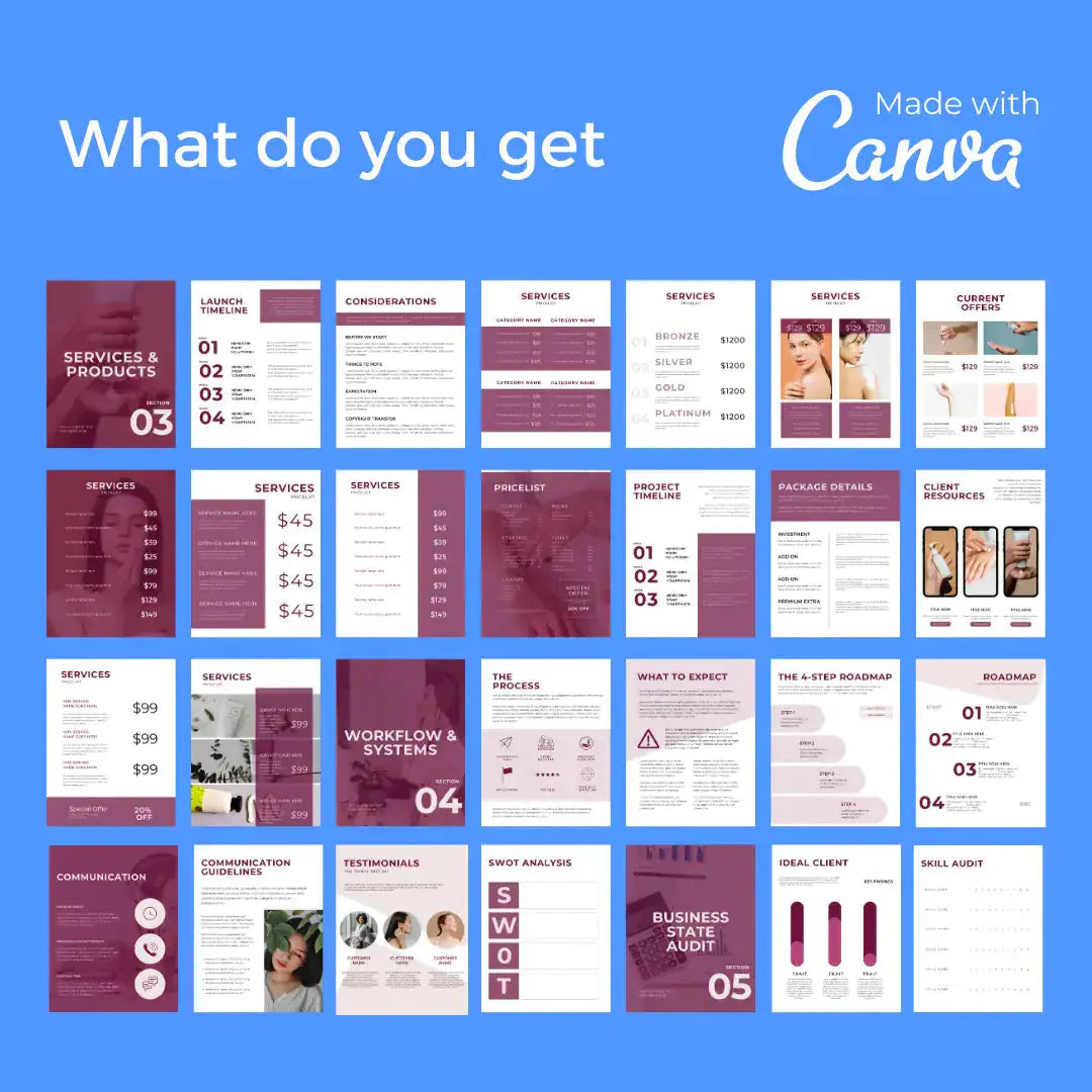 Downloadable Beauty Business Plan 100 Template Anti Spier